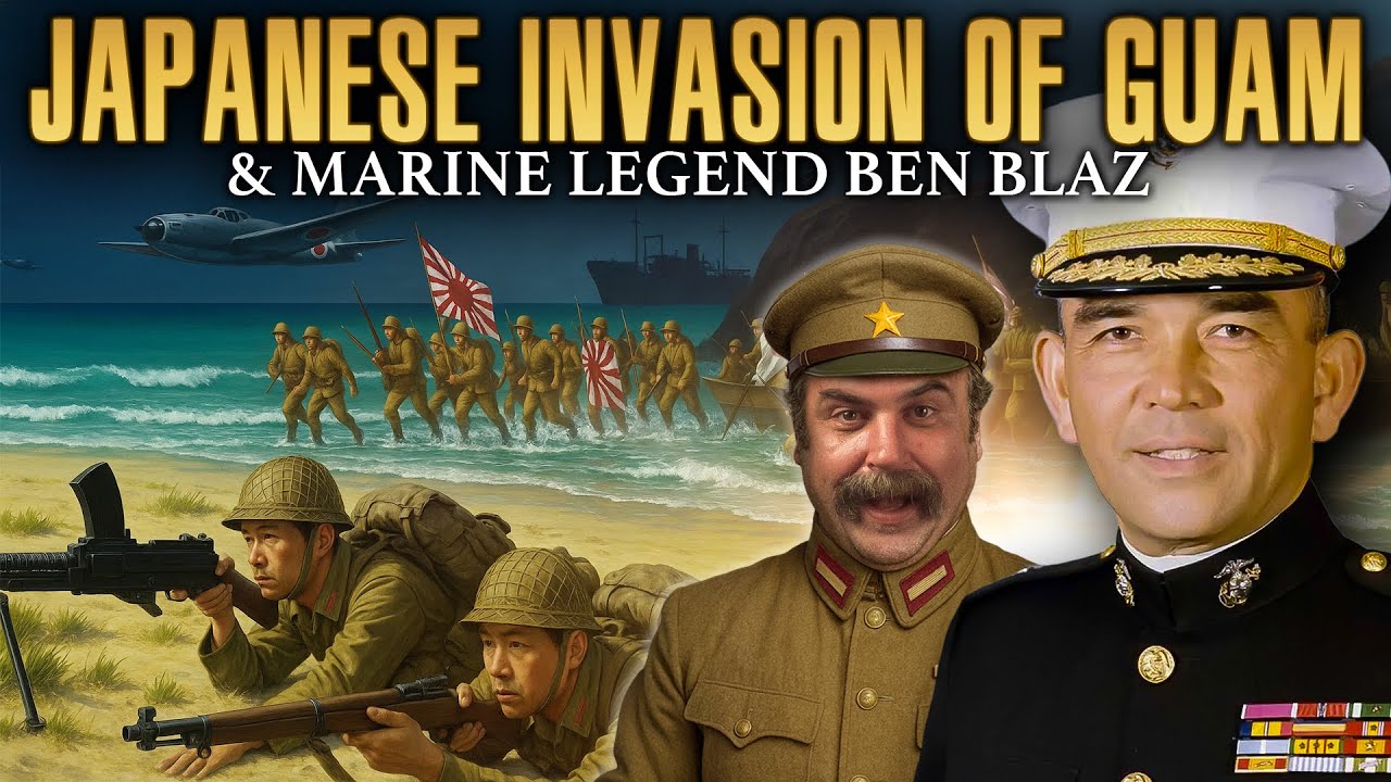 Japan’s Invasion of Guam & Marine Legend Ben Blaz
