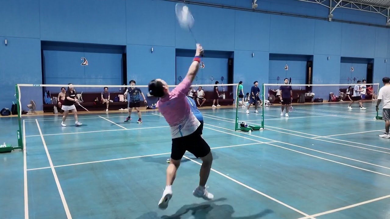 HappyBadminton  19/02/2026 -  01#ก๊วนแฮปปี้ #ตีแบด #แบดมินตัน 