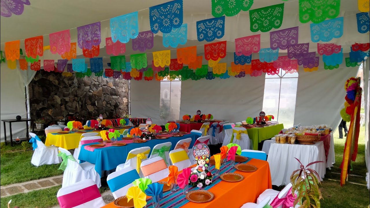 Fiesta de Cumpleaños con temática Mexicana