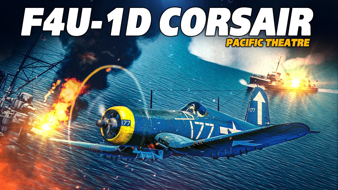 F4U-1D Corsair над Тихоокеанским театром военных действий | Цифровой боевой симулятор | DCS | Вто...