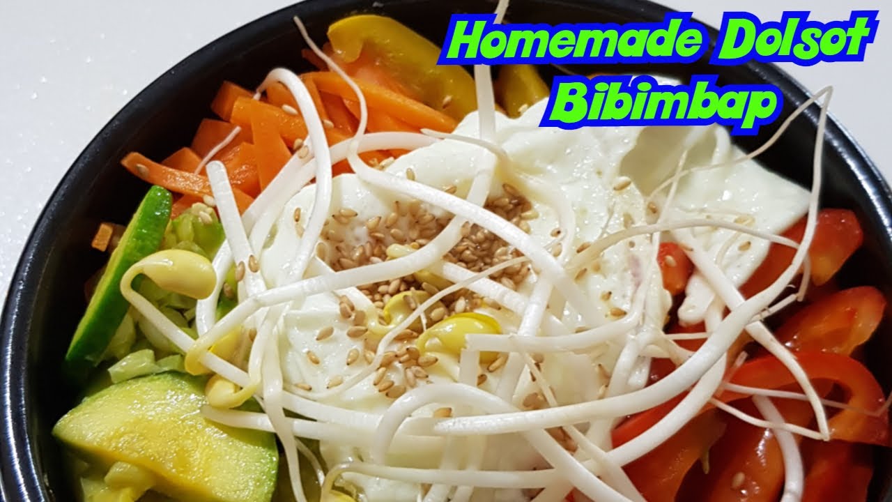 Dolsot Bibimbap at Home