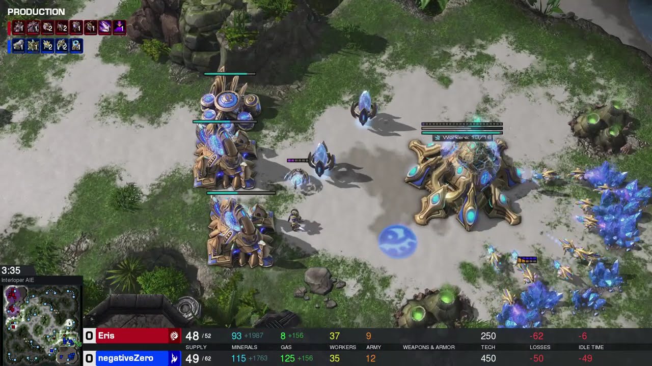 Starcraft 2 AI Arena 2025 Tournament SemiFinals