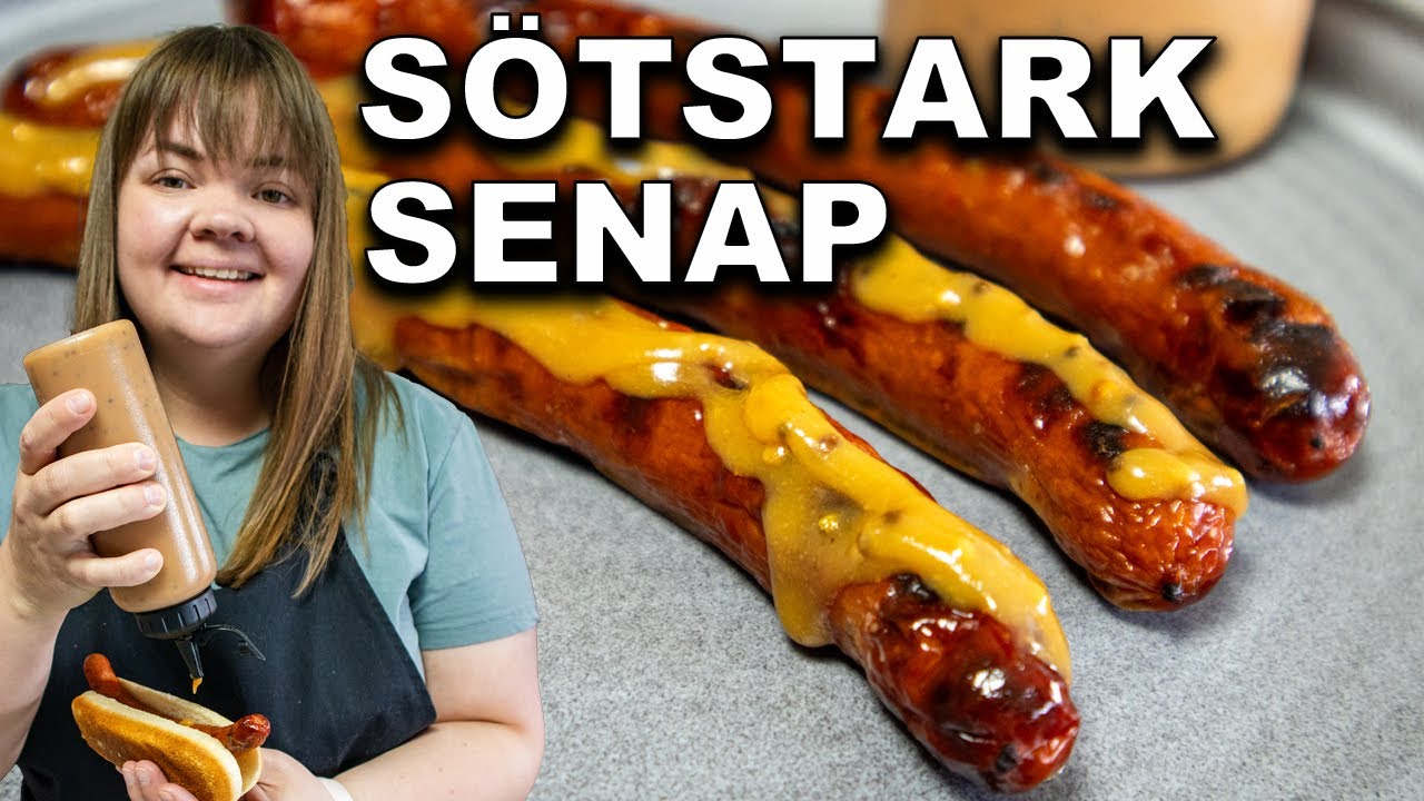 Sötstark senap från grunden – perfekt till grillat!