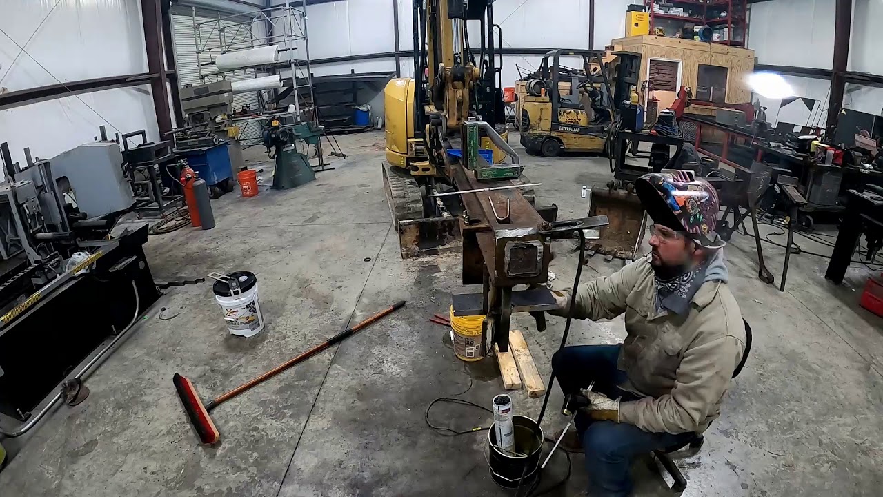 EXCAVATOR LOG SPLITTER BUILD