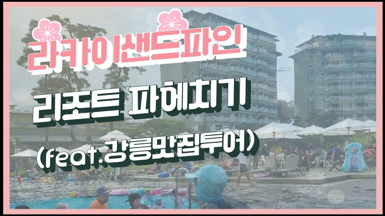 여름휴가2탄(feat.라카이샌드파인, 강릉경포해변, 경포해변맛집, 엄지네꼬막, 테라로사, 강릉통닭, 품바감자탕, 강릉아르떼뮤지엄, 가람집옹심이, 수줍은과자점,최일순짬뽕순두부)