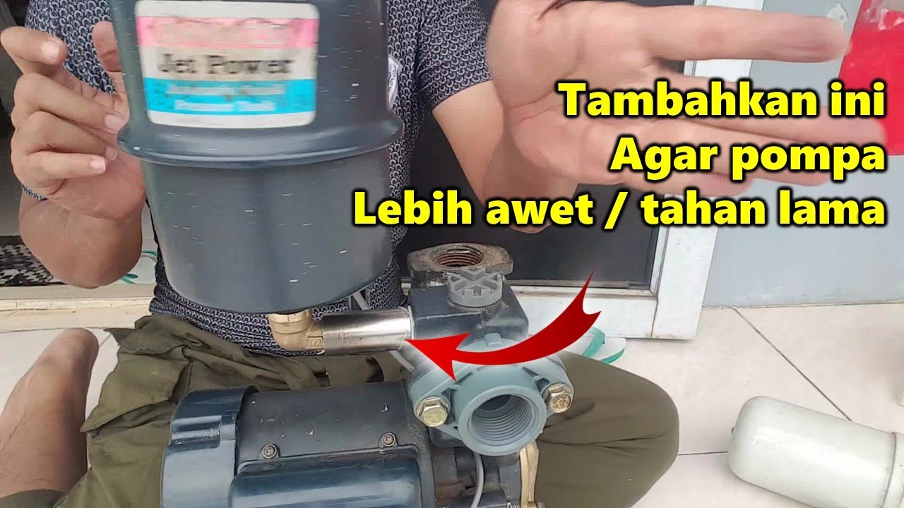 Mengatasi pompa cetak cetok cepat: Mengubah posisi tabung udara