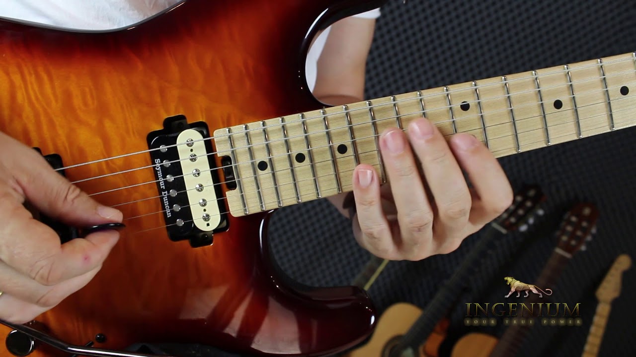 Easy & fast blues scale shapes - Guitar Mastery Lesson