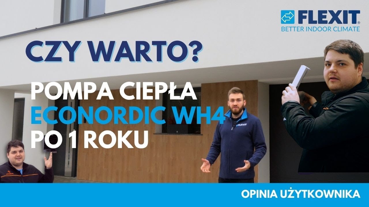 Pierwszy rok z pompą ciepła EcoNordic WH4 - czy warto?