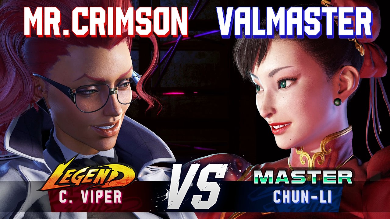 SF6 ▰ MISTER CRIMSON (C.Viper) vs VALMASTER (Chun-Li) ▰ High Level Gameplay