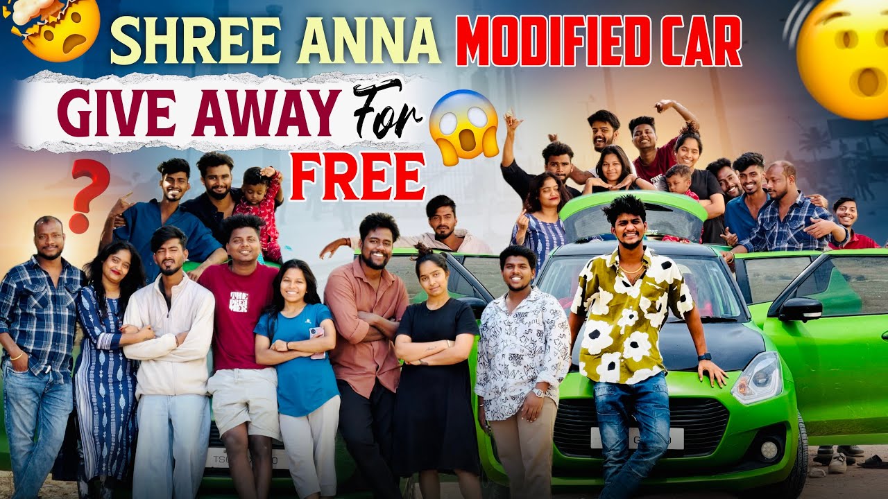 Shree Anna Car Give Away for Free 🔥 | Shree Prabha | Naini vamshi | Sonu Jinnu | Chill Chitti | Nag