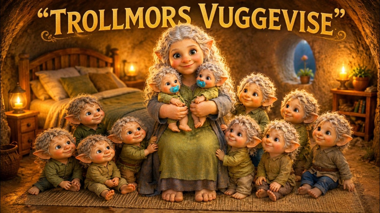 Trollmors vuggevise  | Klassisk norsk barnesang og vuggevise for leggetid | TITTEI