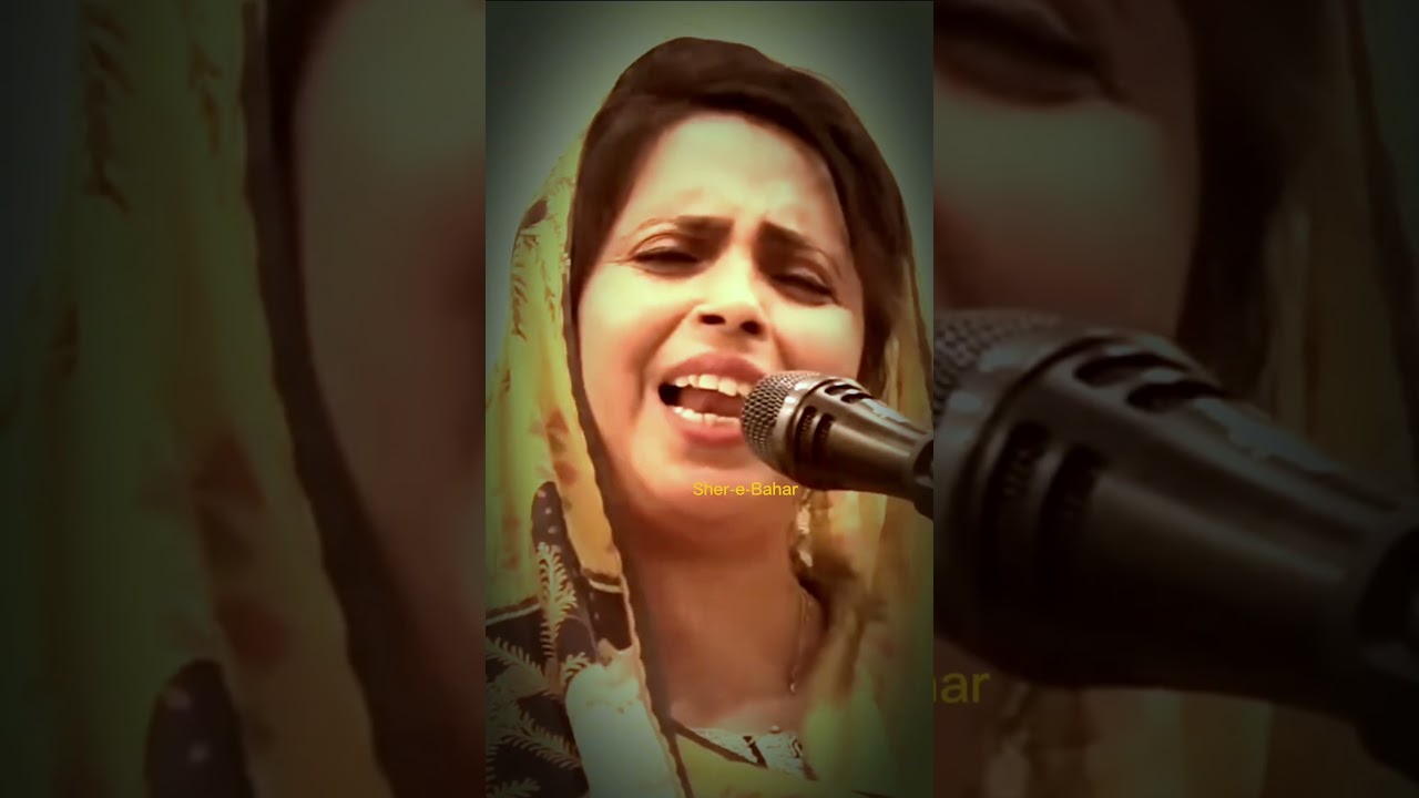 "Khamosh lab hai, jhuki nigahen.. 