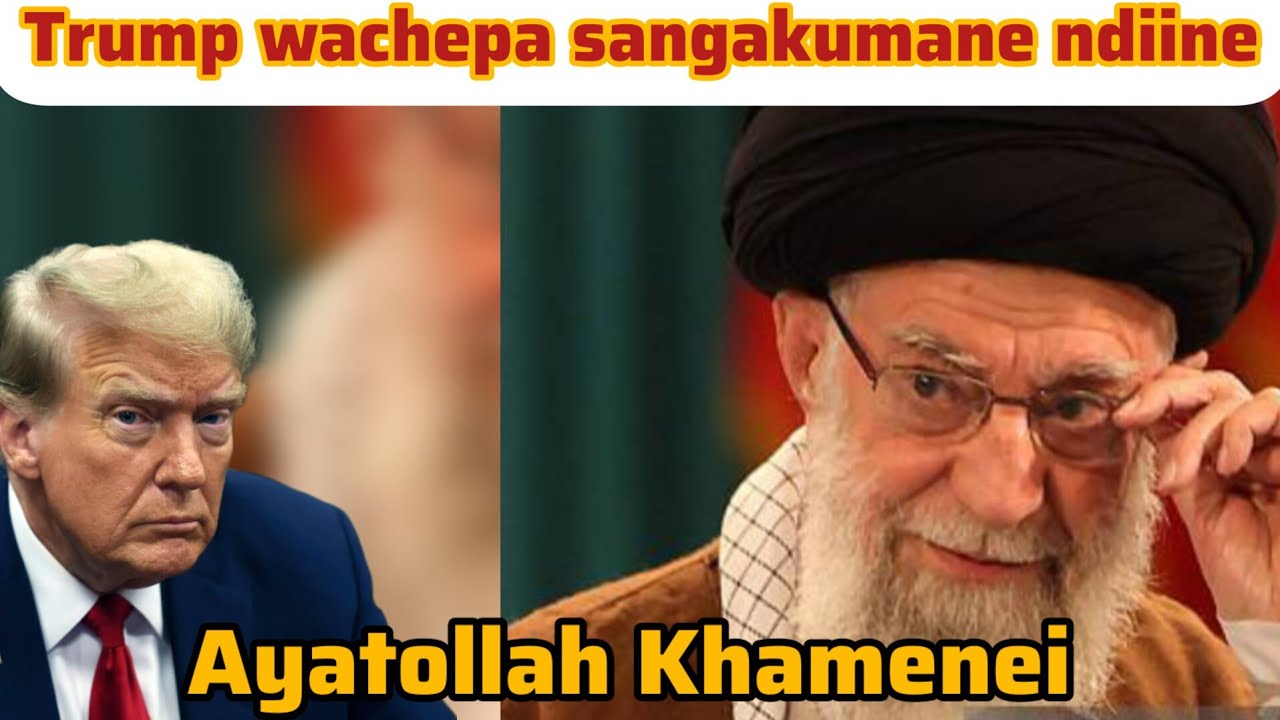 Ayatollah Ali Khamenei wamukana Trump mochititsa Manyazi komaso momupeputsa..