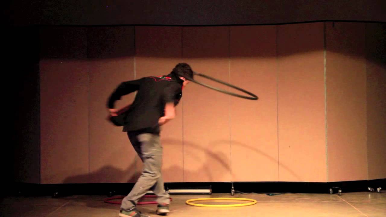 Nick Guzzardo performs at The Spin Summit 2012 - hoop boylesque