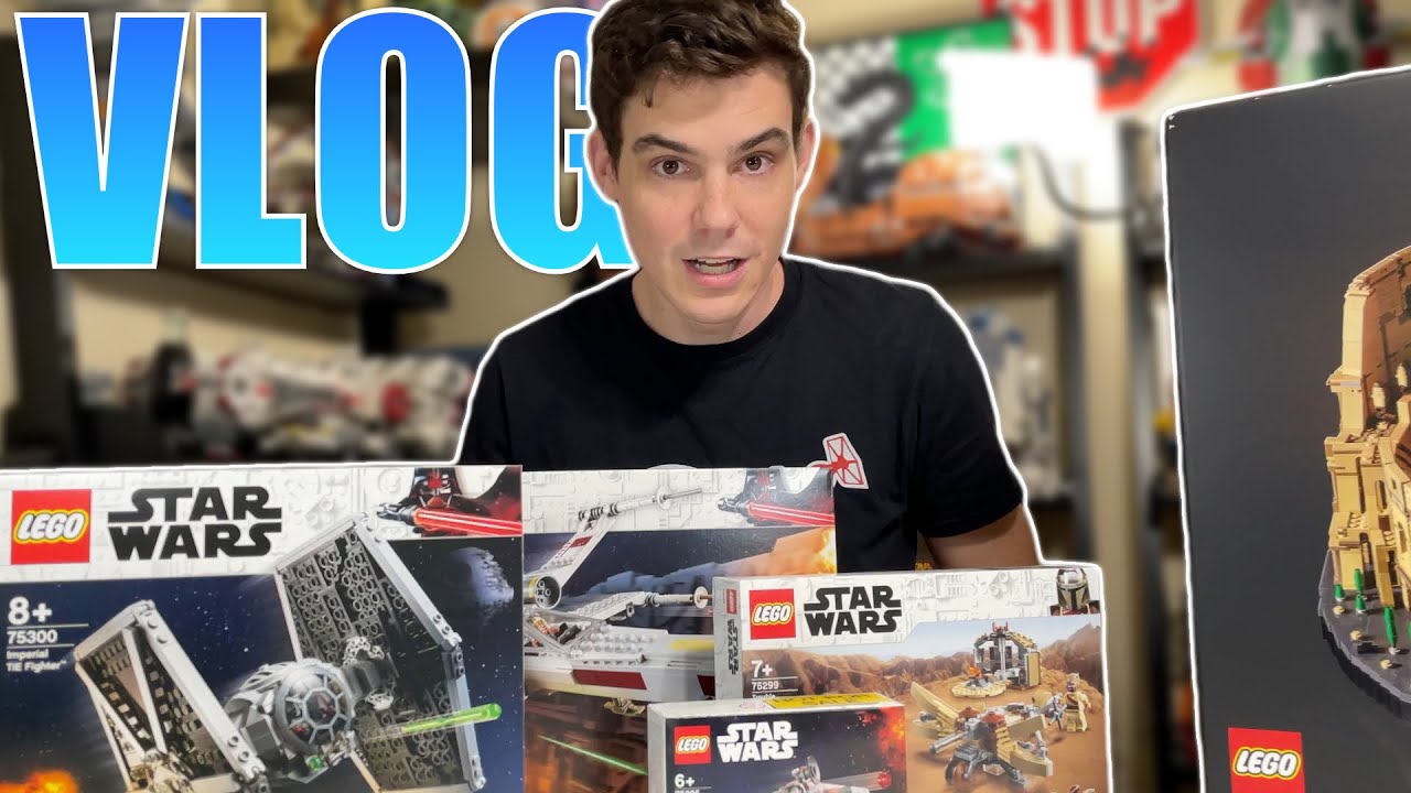 LEGO Store в Чёрную пятницу и неожиданные НОВЫЕ наборы LEGO Star Wars 2021 :) | Видеоблог M&R