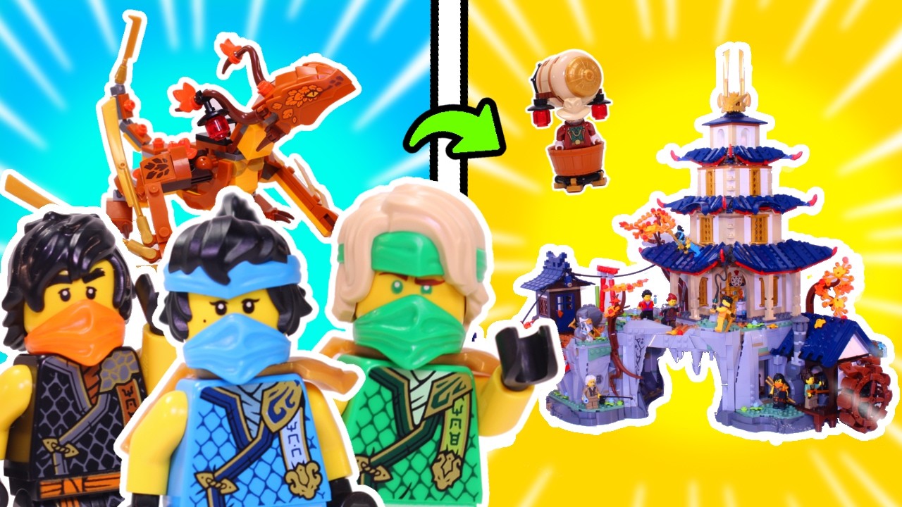 I Built the BIGGEST Ninjago 2024 Set!