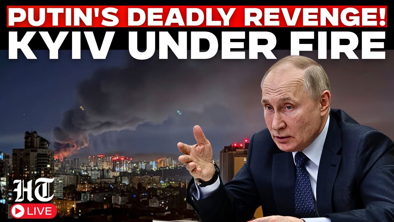 Russia-Ukraine War LIVE | Kyiv Under Fire as Russia Launches Fresh Missile Assault | Putin