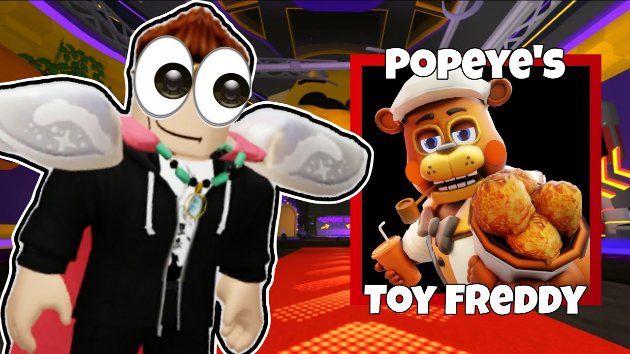 I Got The New Popeye's Toy Freddy in FNTD (Five Nights TD 2)