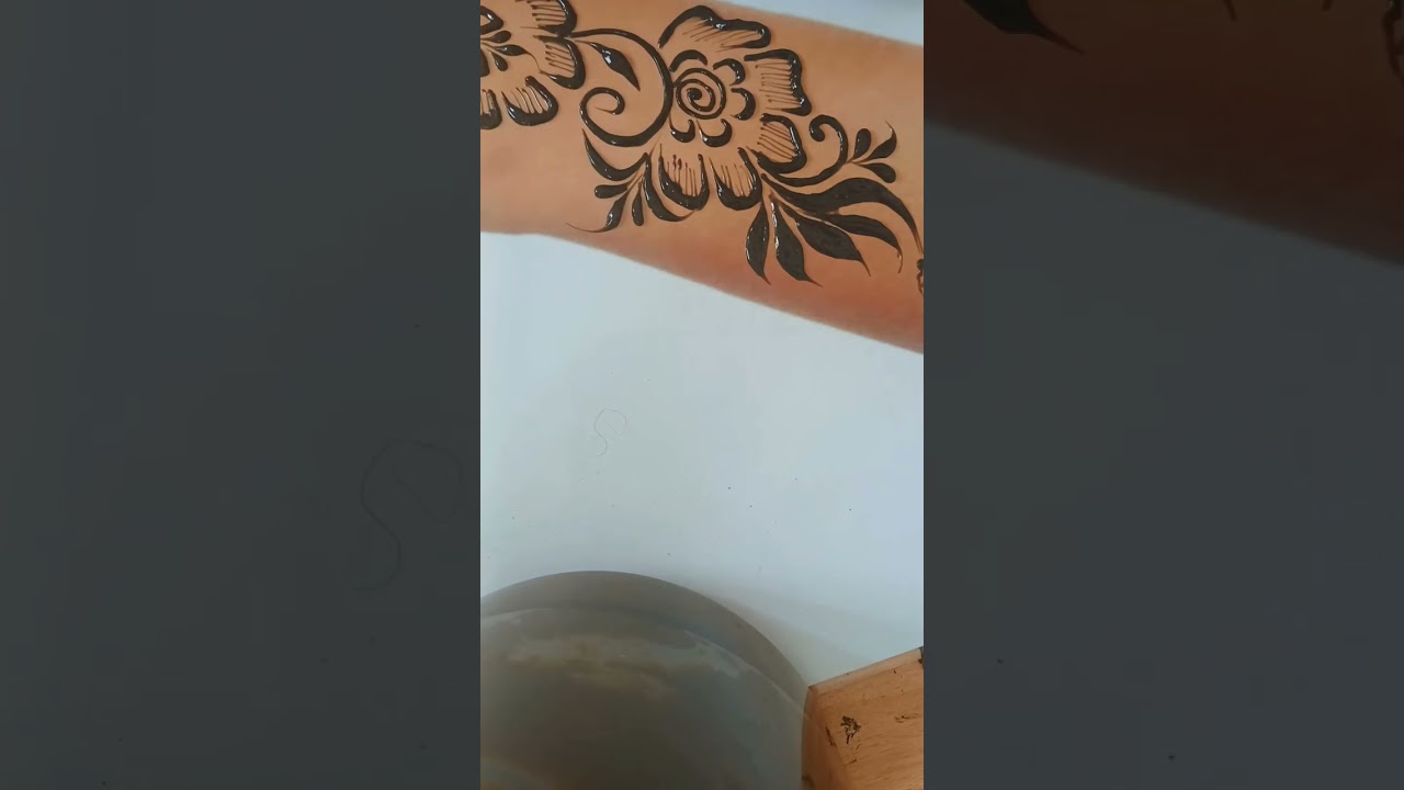 Easy Floral Henna Tutorial 🌸 | kubaro Cilaan ado  Gurigaga