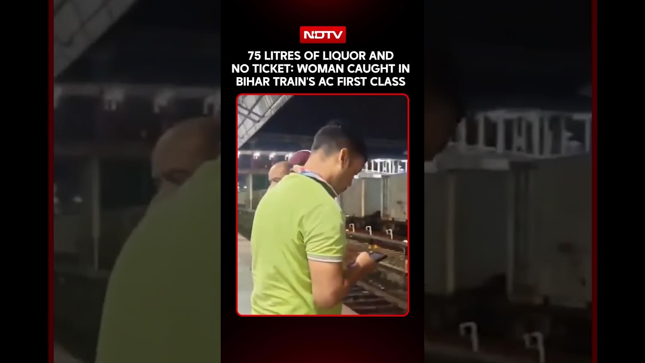 Woman Held With 75 Litres Of Alcohol On A Train In Dry State Bihar