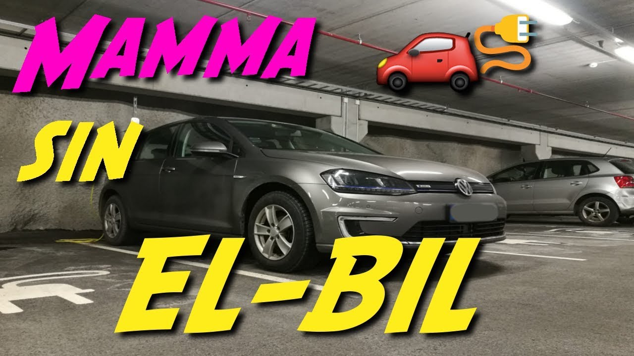 Mamma sin el-bil! // VW E-Golf - bilvlogg