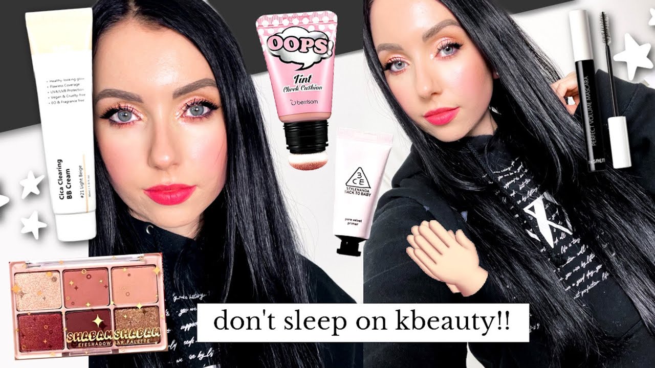 K-Beauty 👏🏼  FULL FACE First Impressions & Some of my HOLY GRAILS! YOU'RE MISSING OUT!
