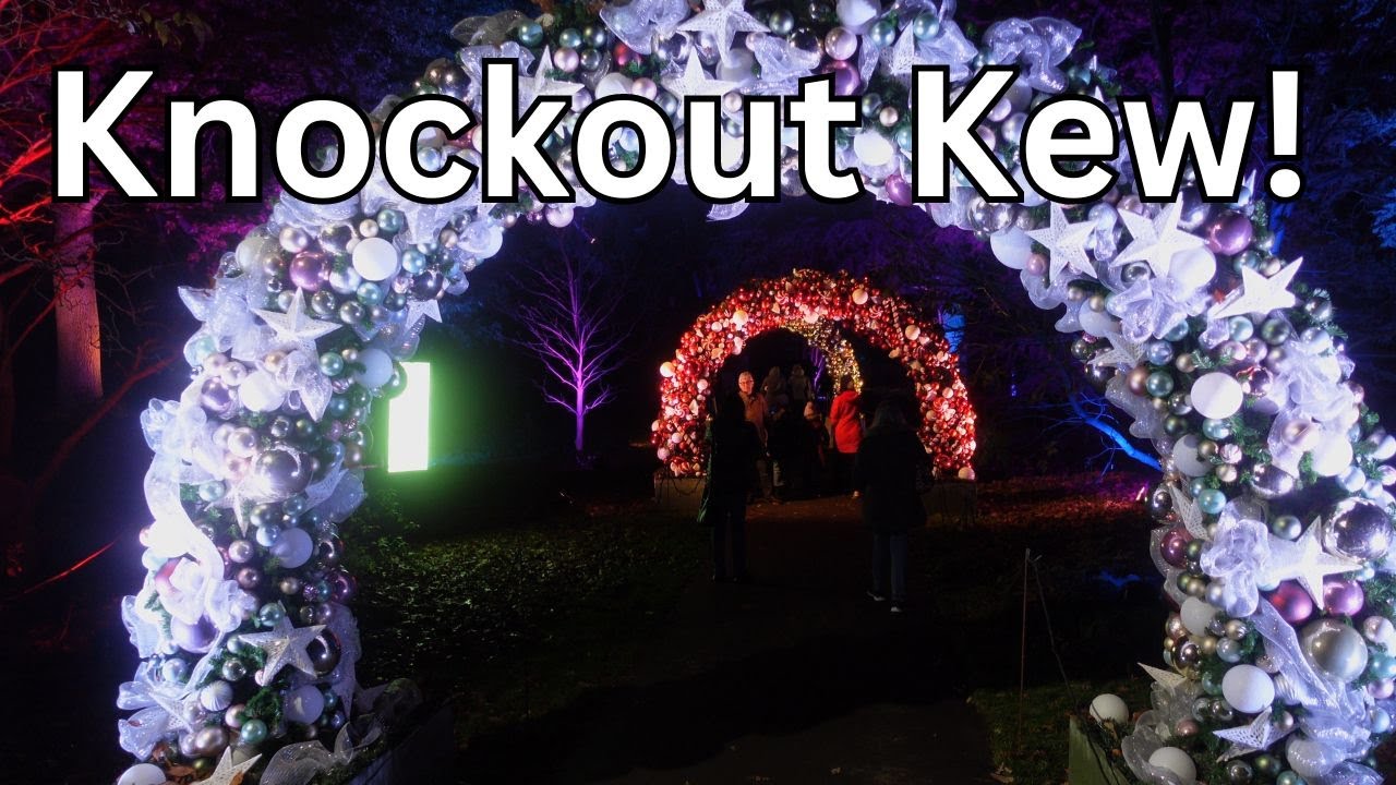 Kew Gardens Christmas Lights 2023: A Dazzling Display You Can't Miss! ✨🎄