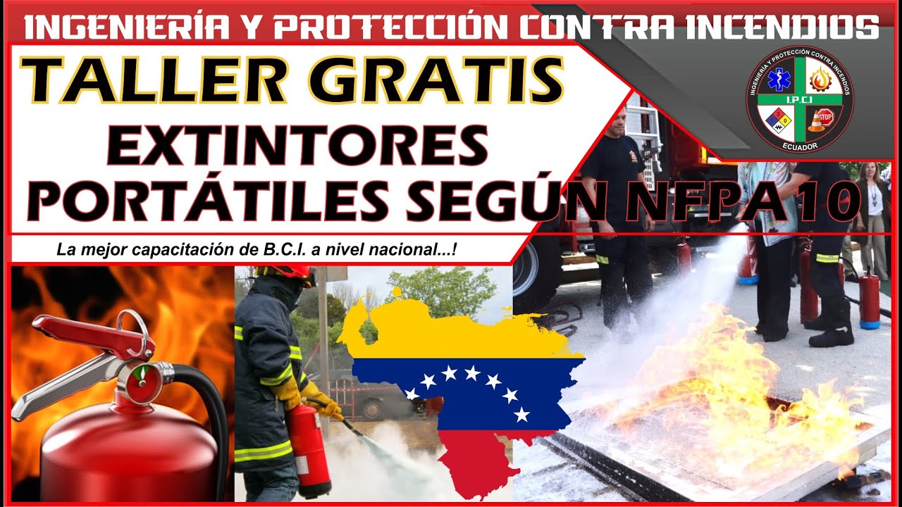 Taller Extintores Portátiles Según la NFPA 10