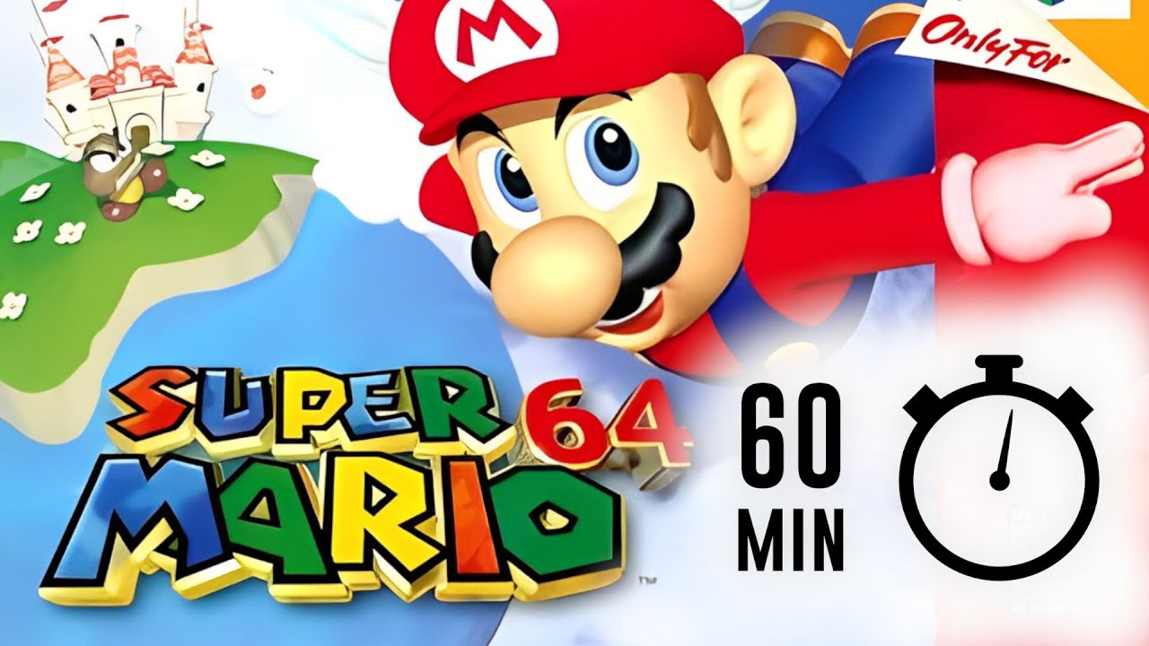 Super Mario 64  THEME SONG  (1 HOUR)