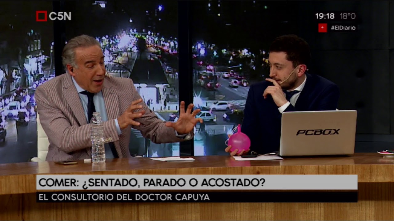 Doctor Capuya: Comer sentado o parado