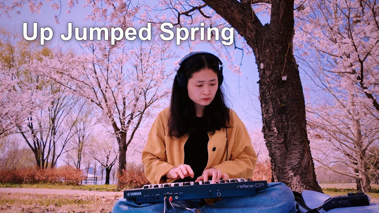 🌸 A Spring Picnic to the Han River | Live Piano by the River 🌿 Up Jumped Spring 🌼 RefaceCP
