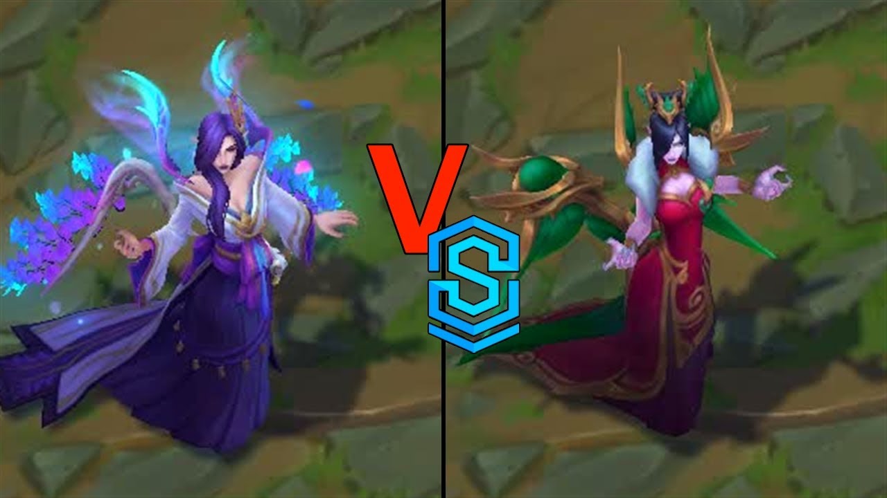 Spirit Blossom Morgana VS Lunar Wraith Morgana