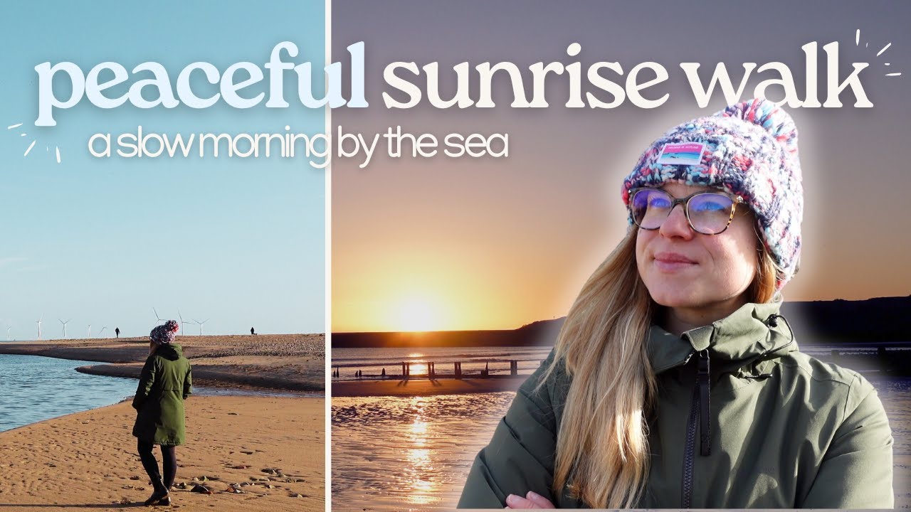 Sunrise Walk on the Scottish Coast | A Slow & Mindful Morning in Aberdeen