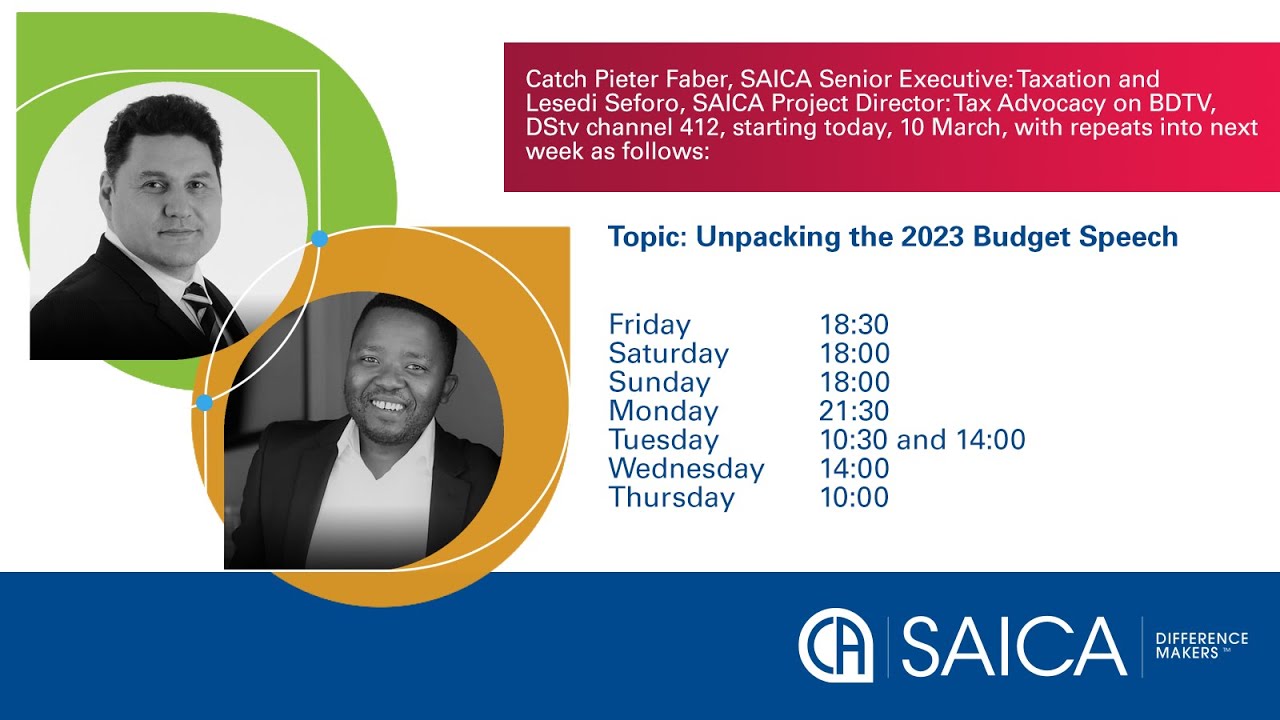 SAICA Project Director: Tax Advocacy, Lesedi Seforo
