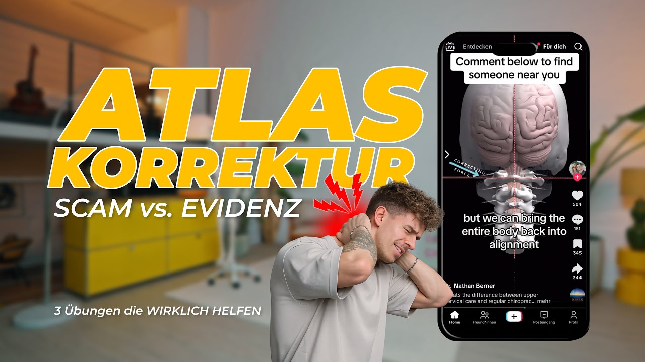 ATLASKORREKTUR - was ist SCAM und was hilft wirklich? 3 effektive übungen für zuhause!