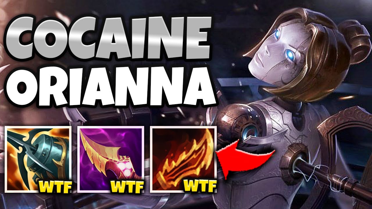 COCAINE ORIANNA AUTOS ARE A LEGIT MACHINE GUN! (4.5 ATTACK SPEED) - League of Legends