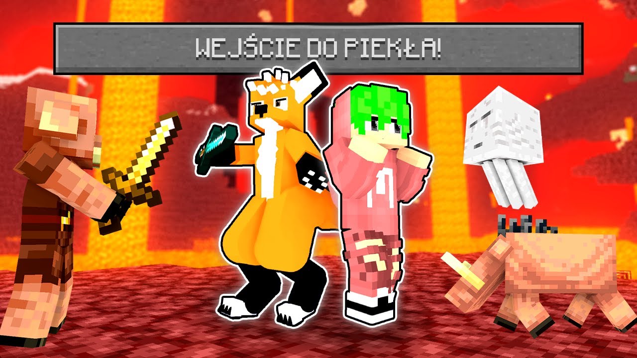 DOSTALIŚMY SIĘ DO PIEKŁA! | MINECRAFT PRZYGODA #4
