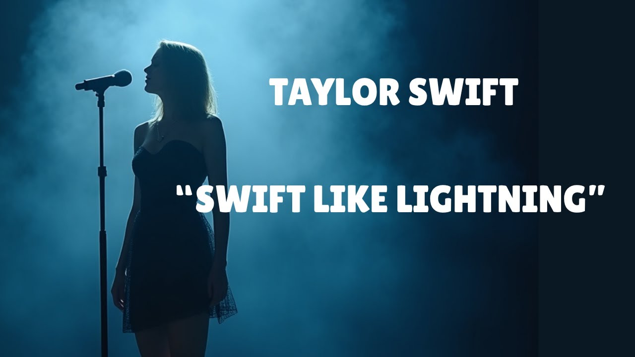 Swift Like Lightning (Unplugged Version) | Taylor Swift Tribute Song – Official Lyric Video 🎸💫