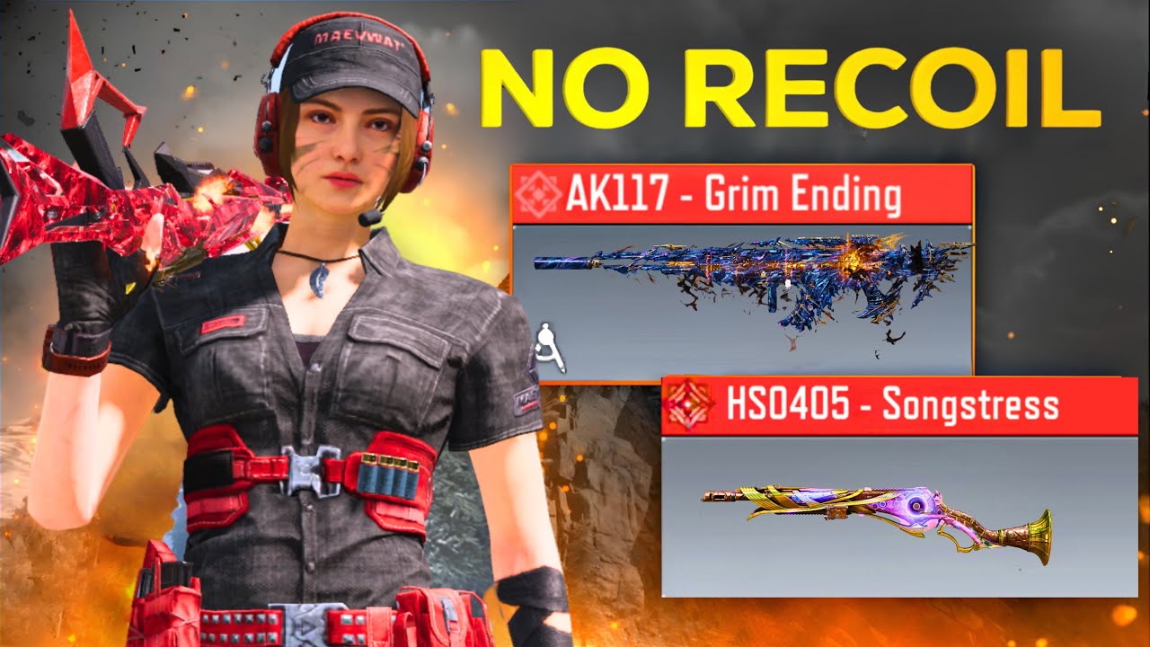 HSO405 SONGSTRESS AND AK117 GRIM ENDING IN INTENSE FINAL ZONE SOLO vs SQUADS CALL OF DUTY MOBILE BR*