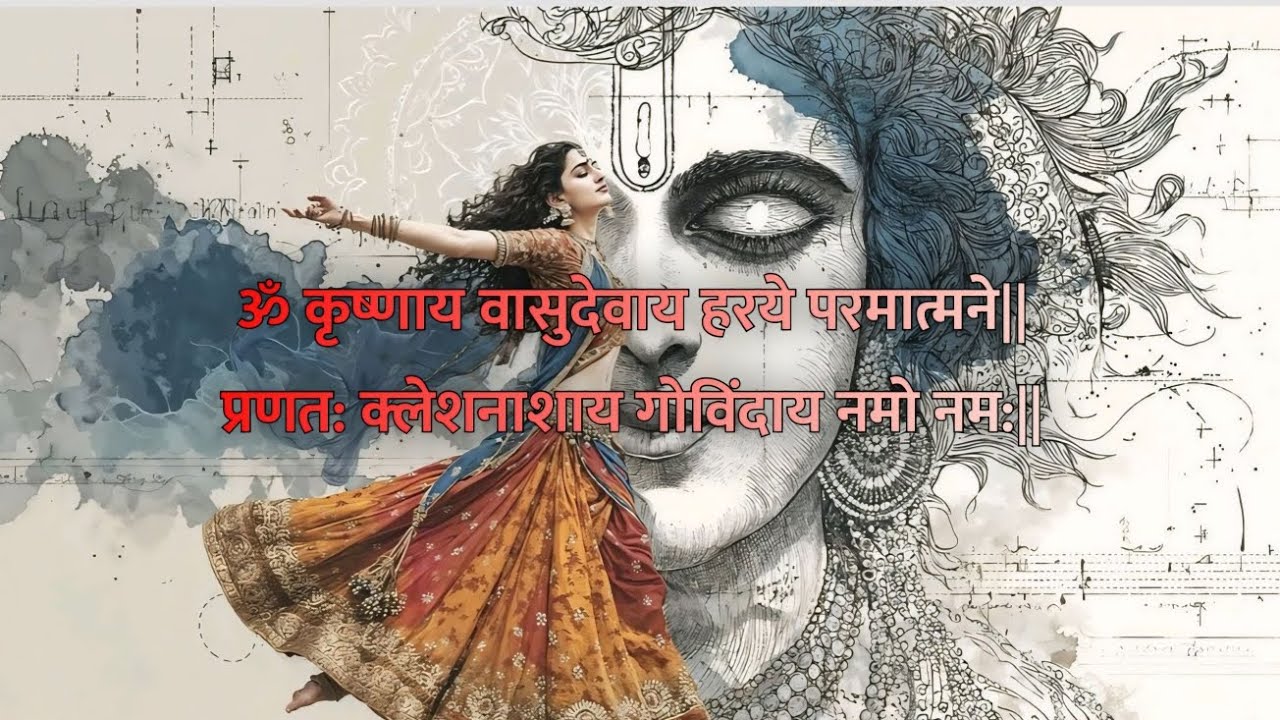 Om Krishnay Wasudevaye Hare Parmatmane - Shubham| Mantra Jaap| Anirudhacharya ji| Official Music