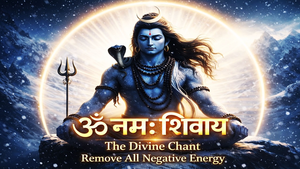 ॐ नमः शिवाय जप | शिव ध्यान | नकारात्मक ऊर्जा दूर करने वाला मंत्र