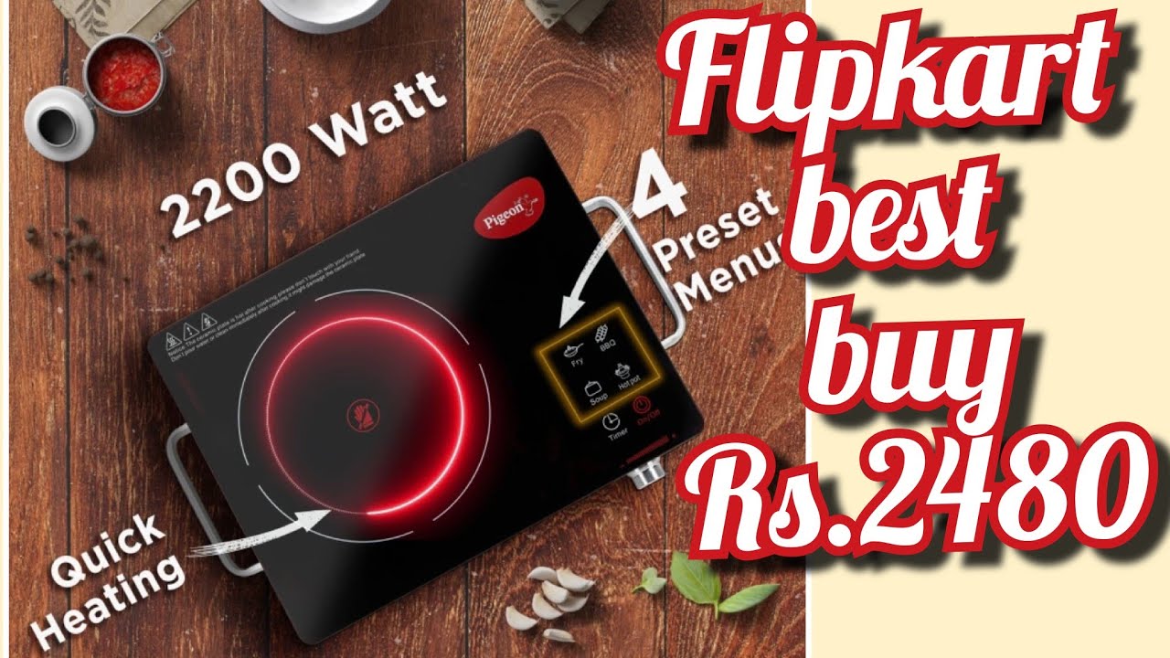 pigeon Radiant infrared cooktop How to use in Hindi 2025 #inductioncooktop #cooktop