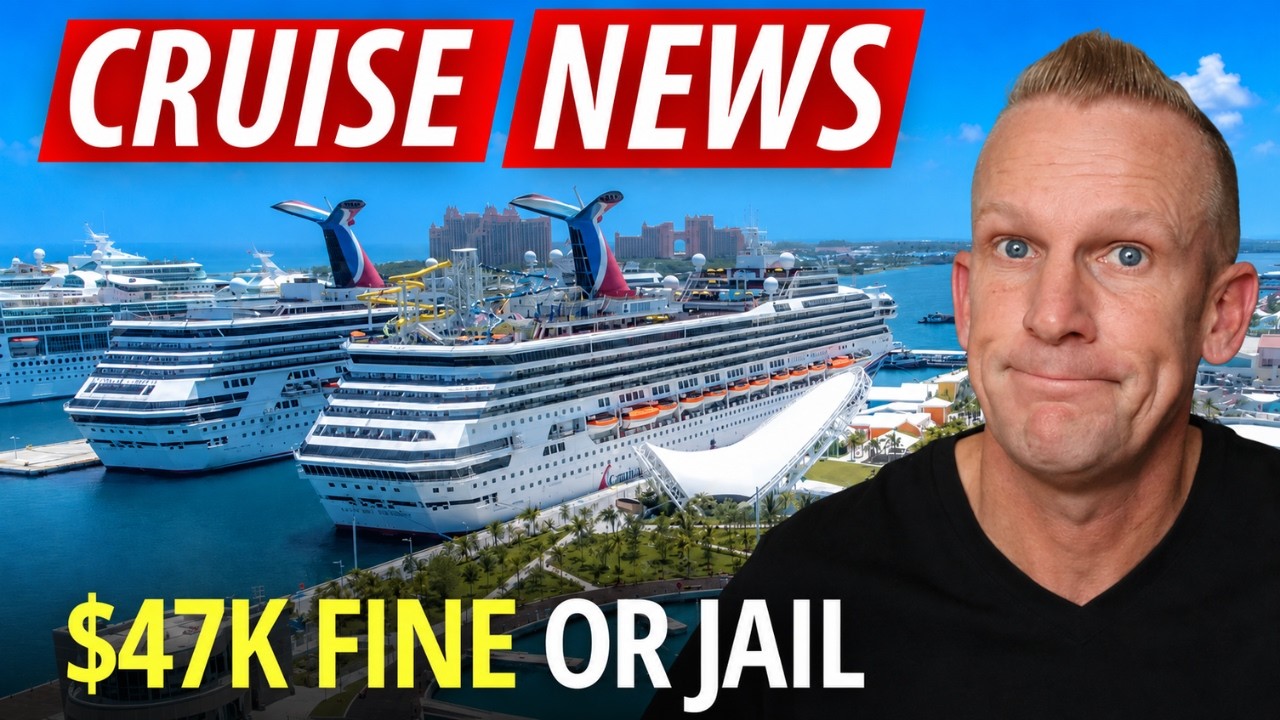 6 Cruise Passengers Arrested &mdash; $47K Fine or 1 Year in Jail