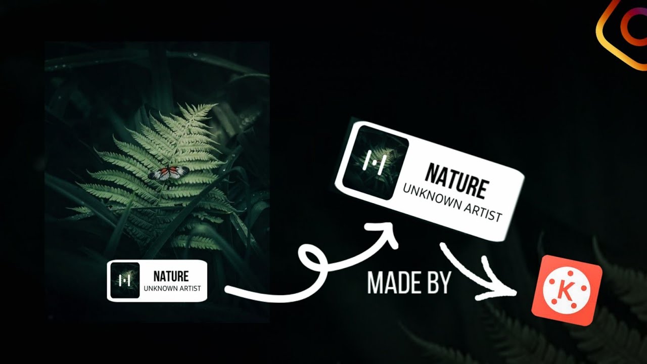 Instagram Music Bar Made By Kinemaster - Video Editing Tutorial