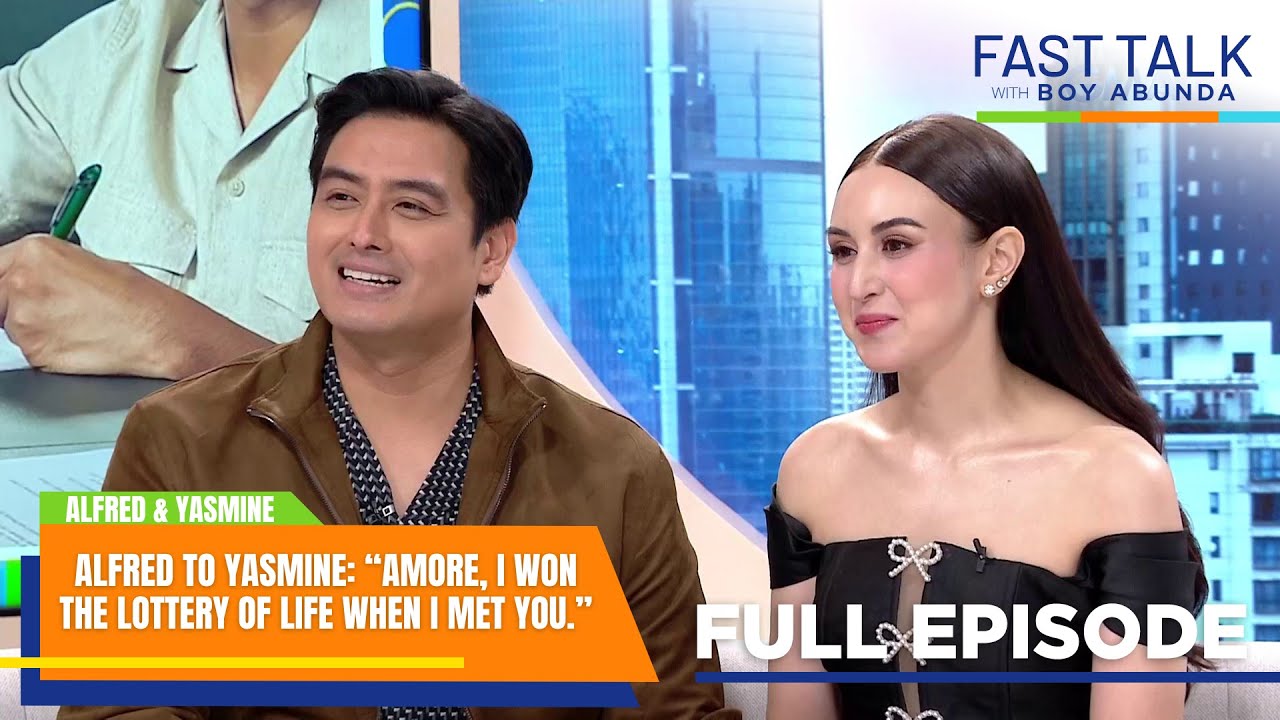 Fast Talk with Boy Abunda: Alfred at Yasmine, love story na nagsimula sa kilig! (Full Episode 683)