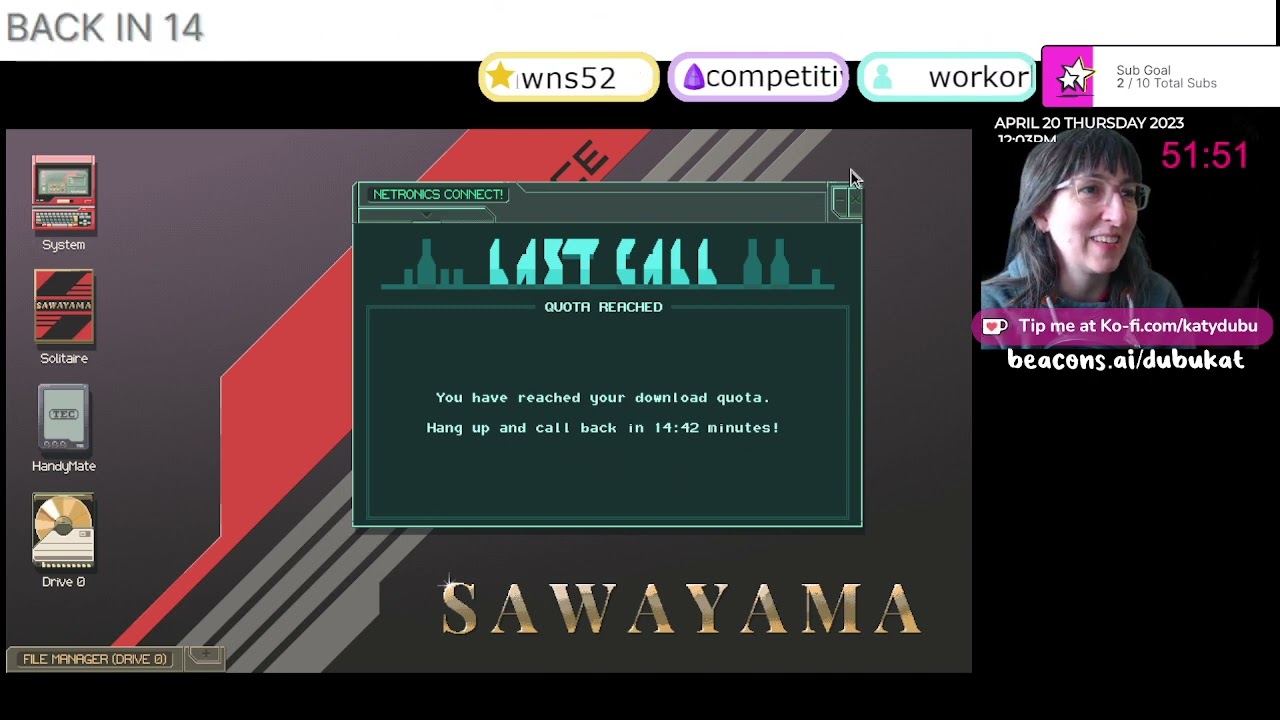 Old computer stuff with Last Call BBS