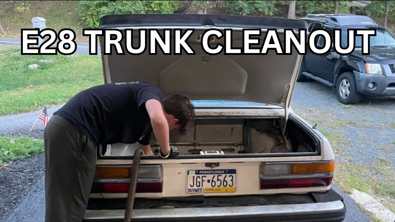 Can My 14 Year Old Son Name Parts From My Forgotten E28?