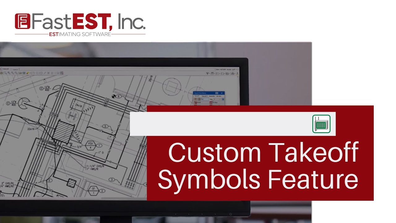 FastDUCT Custom Takeoff Symbols Feature