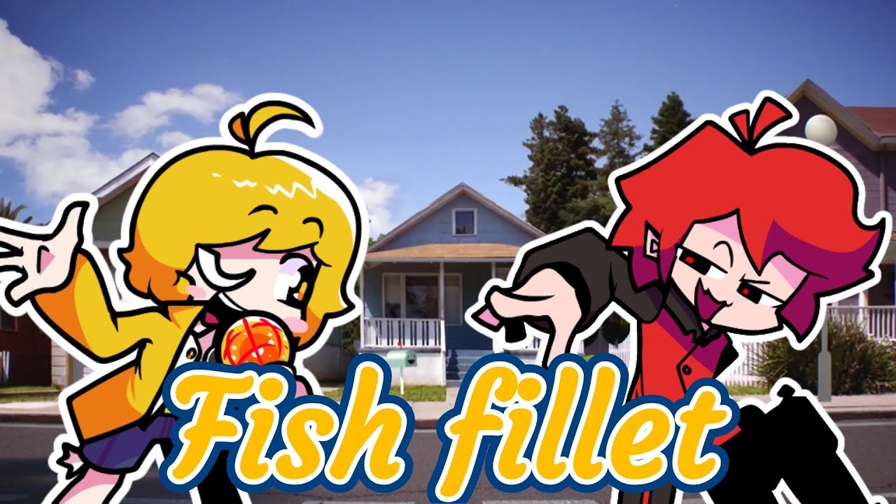 【FNF】Fish fillet V2 but Dillaw and Robert sings it!!
