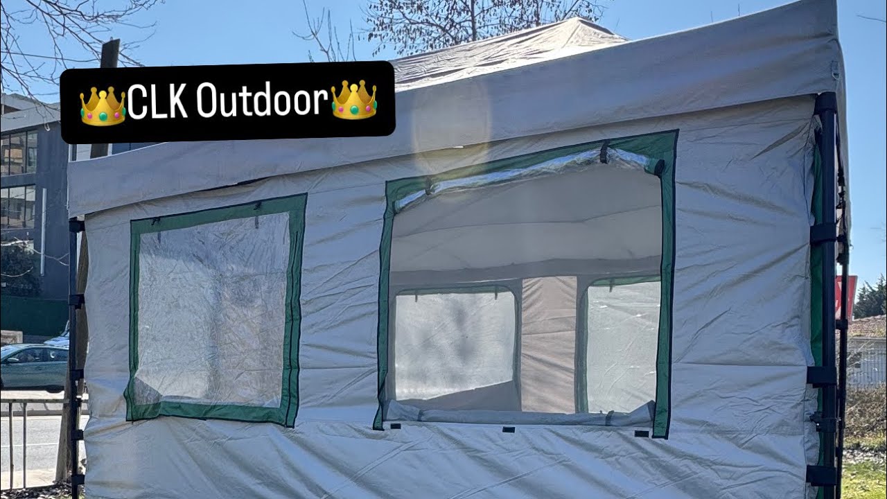 🏕️Aile Boy Portatif Kamp ve Karavan Çadırı - CLK Outdoor Gazebo Tente Çadırları #kamp #kampçadırı
